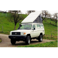 Alucab Roof Conversion Kit to suit Toyota  Land Cruiser 78 White