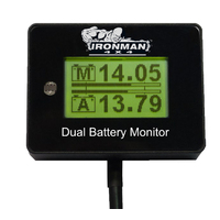 12V Digital Battery Monitor (Suits single and dual battery setups)