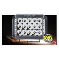 5x7 Eclipse 99W LED with Side Shooters - Driving Light (Each)