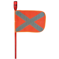 High Mount Flag - 2.4m (With red LED)