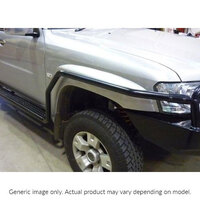 Side Rails to suit Landcruiser 79 series (V8 TD Single Cab) 9/2016 onwards