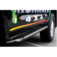 Side Steps and Rails to suit Mitsubishi Triton ML 2006 to 2009 and MN 2009 to 2015
