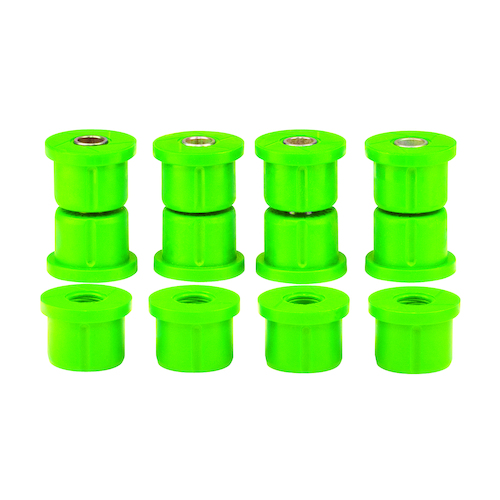 Polyurethane Spring Bush Kit to suit SsangYong Musso Q201 / Q205 LWB (Leaf Springs) 10/2018 onwards