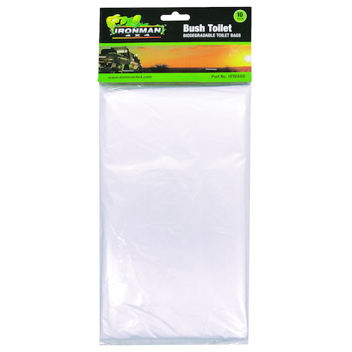 Bush Toilet Replacement Biodegradable Bags (10 per pack)