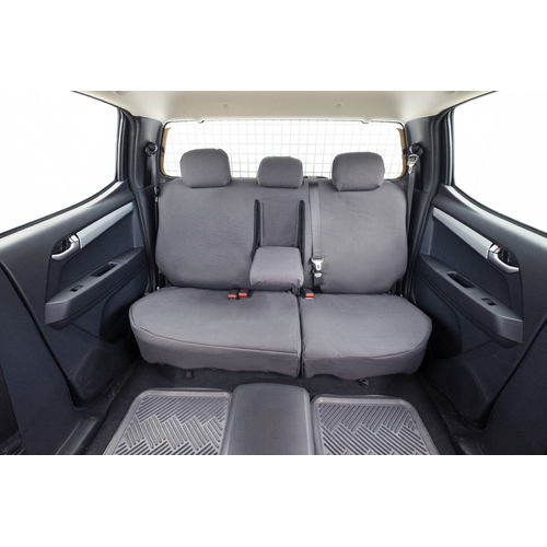 Canvas Comfort Seat Cover to suit Toyota Hilux Vigo 3/2005 to 9/2011 and Facelift 10/2011 to 2015 (Rear)