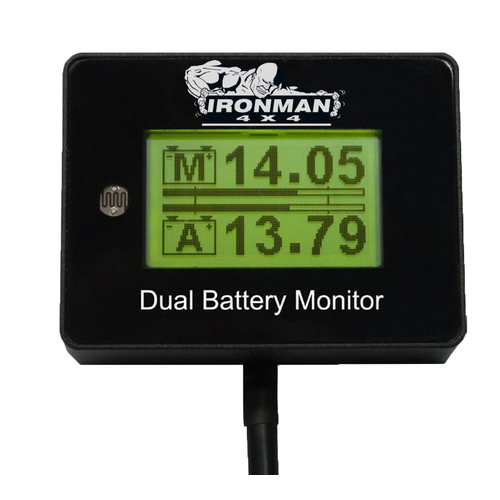 12V Digital Battery Monitor (Suits single and dual battery setups)