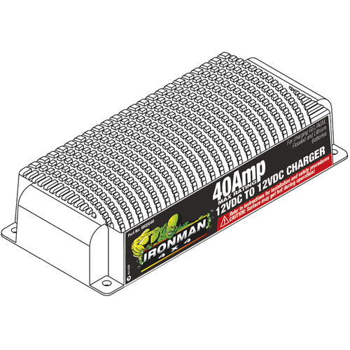 40A DC to DC Battery Charger (80A when combined with Start Assist Kit)