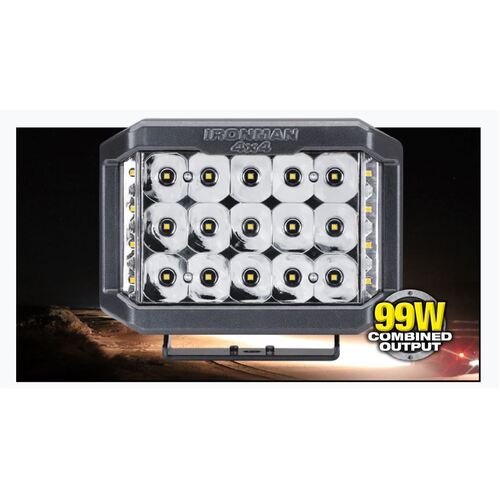 5x7 Eclipse 99W LED with Side Shooters - Driving Light (Each)