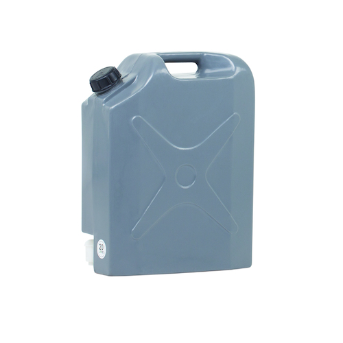 20L Jerry Can with Tap - (350 x 170 x 460mm)