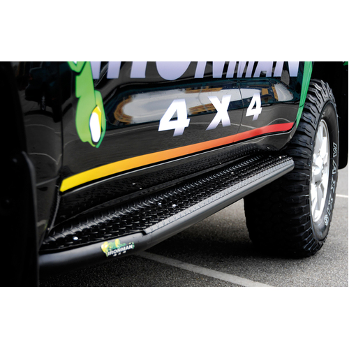 Premium Side Steps and Rails 60.3mm Tube to suit Landcruiser 79 series Dual Cab 11/2012 onwards