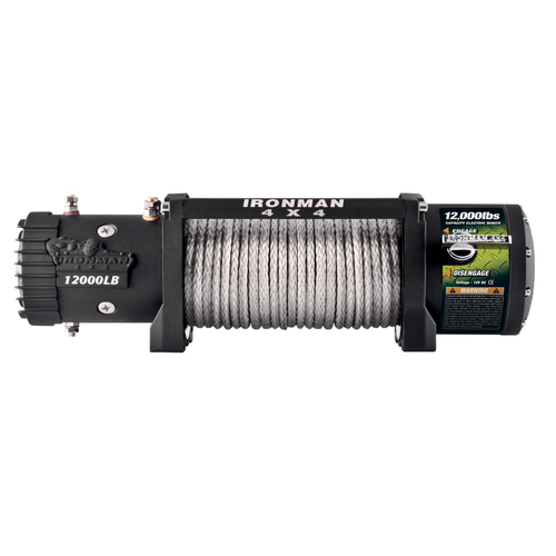 Monster Winch 12000lb - 12V (With synthetic rope)