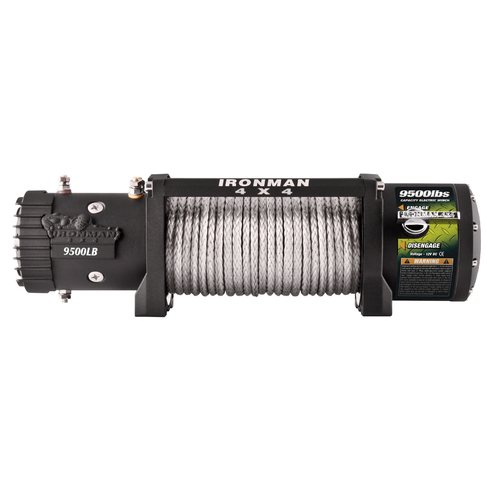 Monster Winch 9500lb - 12V (With synthetic rope)